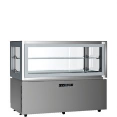 EXCLUSIVE 1RV SILVER - VITRINA HORIZONTAL DE 1 ALTURA DE REFRIGERACIÓN VENTILADA
