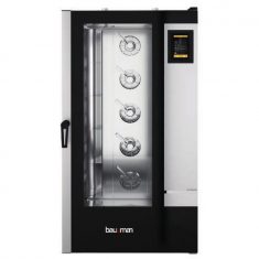 HE-818-T - HORNO ELÉCTRICO DE PANADERÍA DIGITAL CON PANTALLA TÁCTIL DE 7" CON CARRO DE 18 BANDEJAS 600x800 (36 DE 600x400).